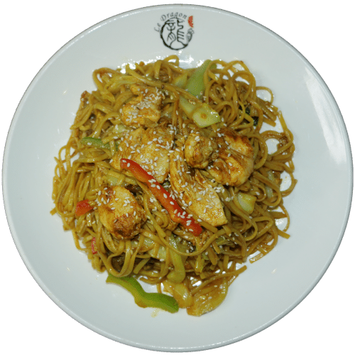 Thaïi nouille sautée au poulet
