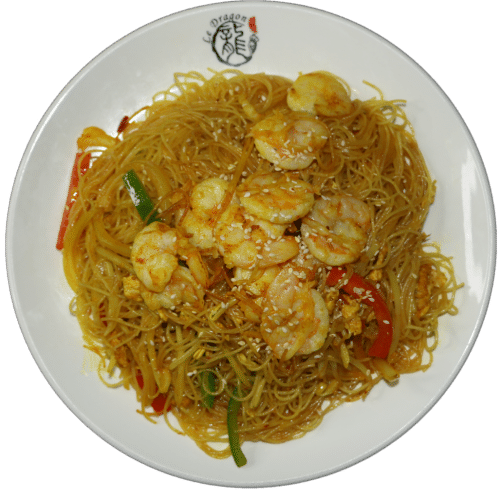 Vermicelles de riz aux crevettes