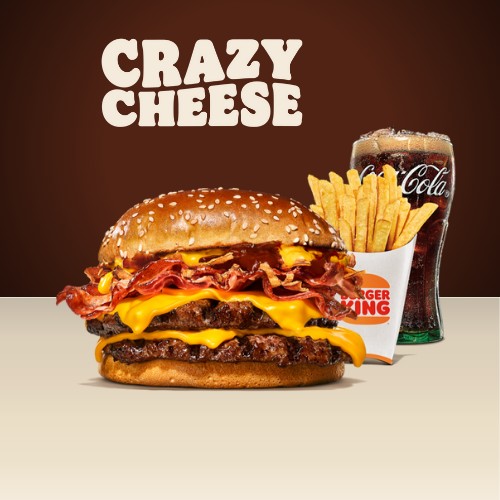 Crazy Cheese BBQ Double Menu