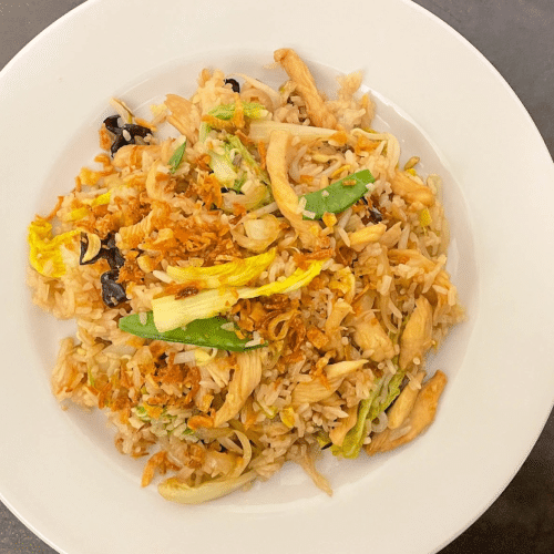 Riz sautés au poulet