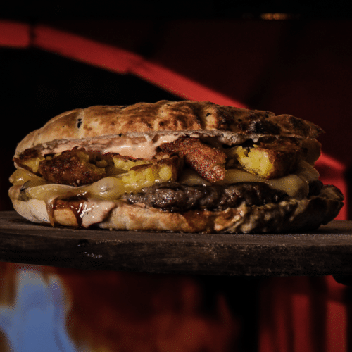 XXL Raclette Burger