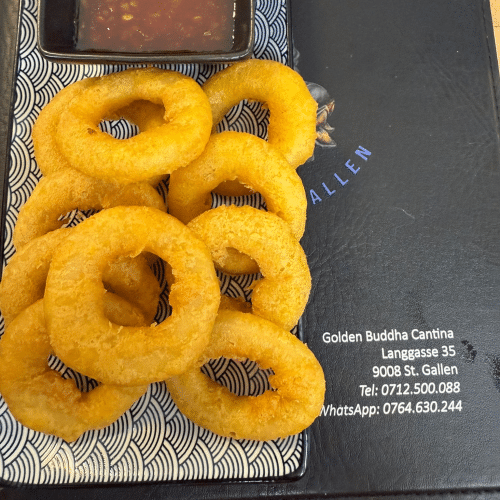 Tintenfisch Rings (10 Stück)