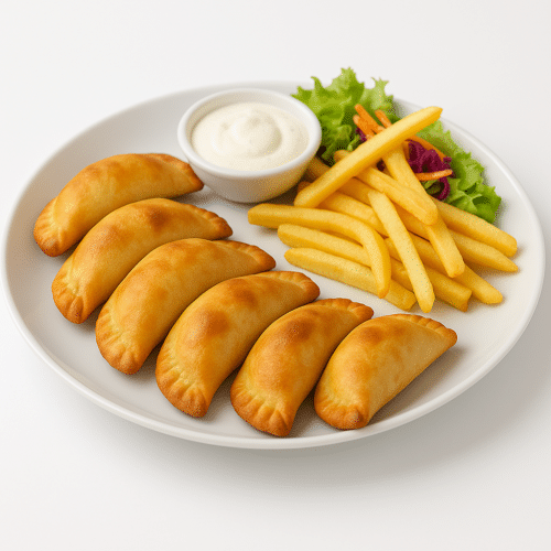 Arabische Teigtaschen (6 Stück) Teller