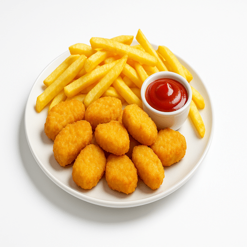 Chicken Nuggets (8 Stück) Teller