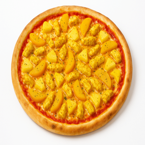 Pizza Pollo con Curry