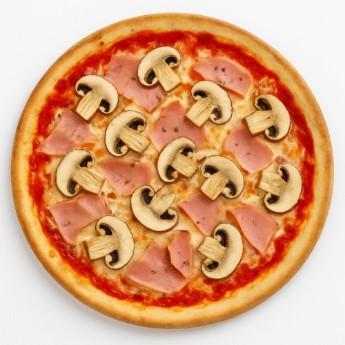 Pizza Prosciutto e Funghi