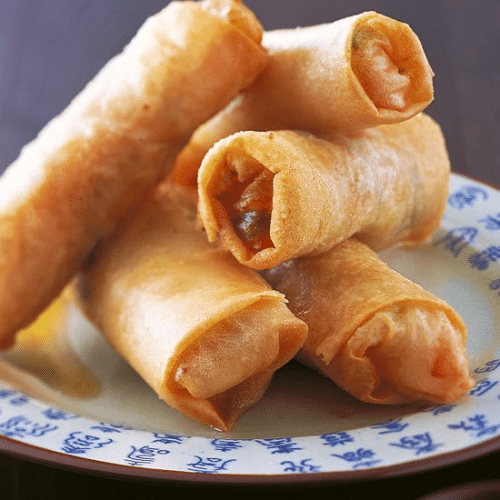 Vegetarische Frühlingsrolle (2 Stück)