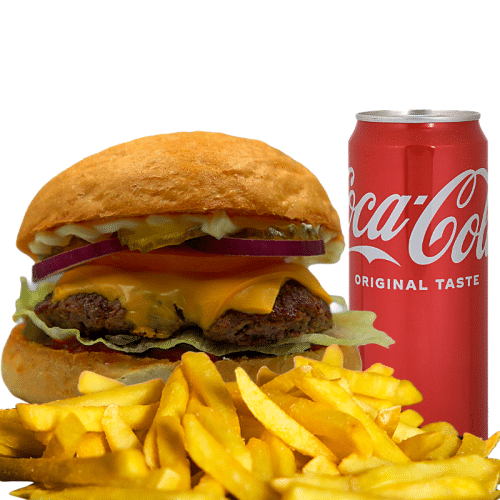 Cheeseburger Menü