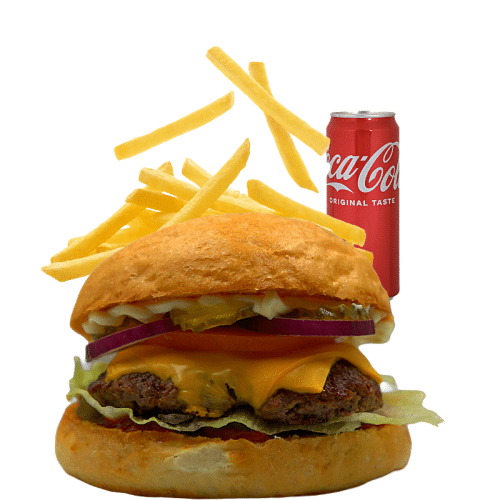 Cheeseburger Menü