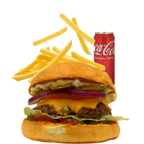 Chili-Cheeseburger Hot Menü