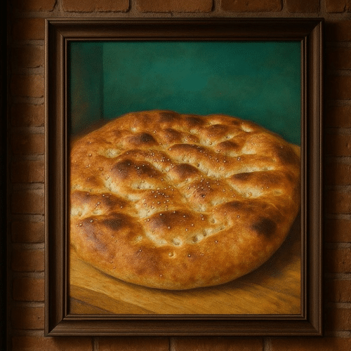 Cheese Kebab im hausgemachten Taschenbrot