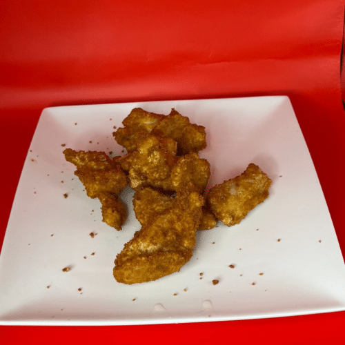Pouletschnitzel im hausgemachtem Fladenbrot