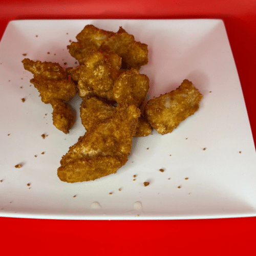 Pouletschnitzel Teller