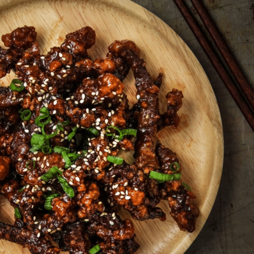 Crispy Fried Pork Honeygarlic