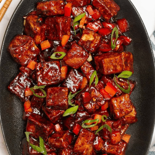 Tofu Szechuan (scharf)