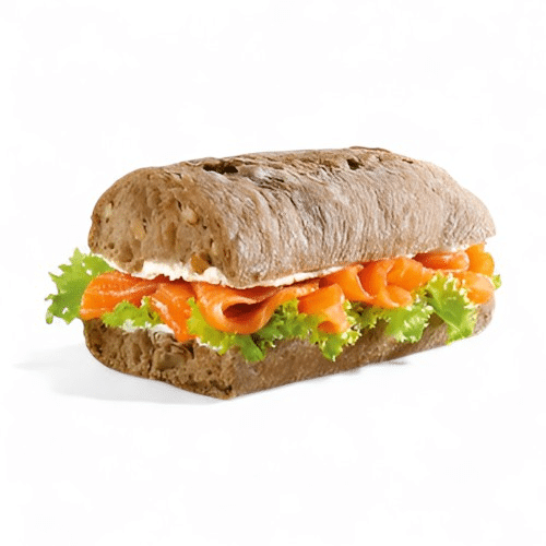 Räucherlachs Wallnussbrot