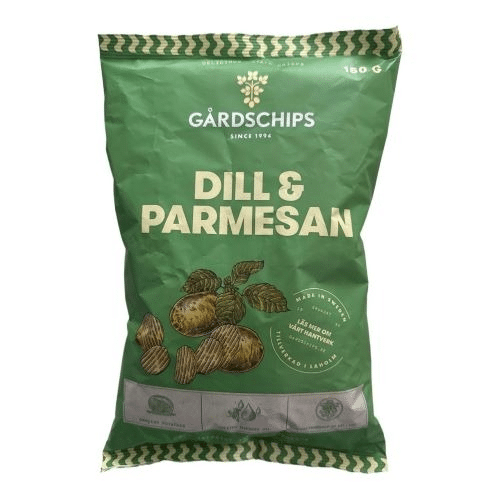 Gardschips Dill & Parmesan 150g