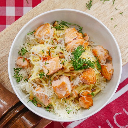 Tagliolini Lachs