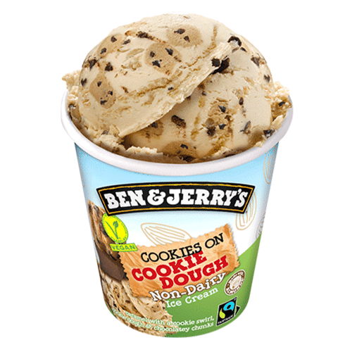 Ben & Jerry's Non-Dairy Cookies on Cookie Dough (465ml, vegan)