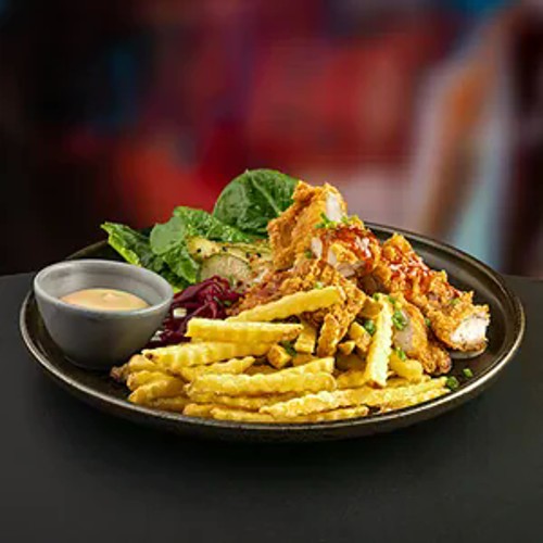 Korean Fried Chicken & Fries
