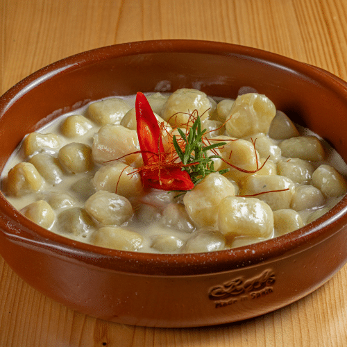 Gnocchis aux quattre fromages grattinés au four