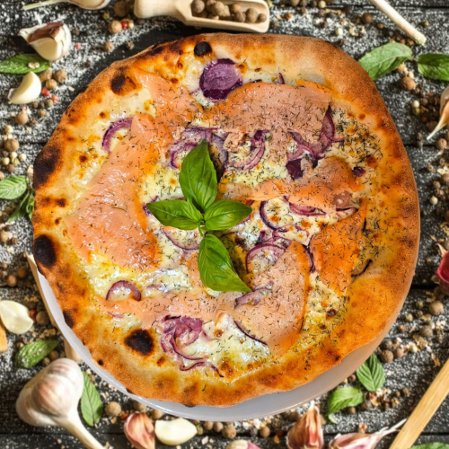 Pizza Salmone - 32cm