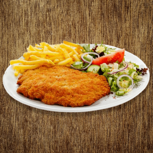 Schnitzel Teller (Poulet)
