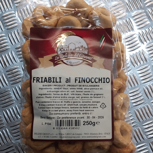 Tarallini al finocchio
