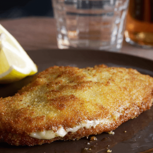 Kalbs Cordon Bleu XXL Klassische Art (Kalbsbäckli)