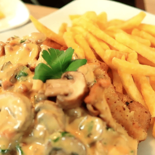 Kalbsgeschnetzeltes Zürcher Art