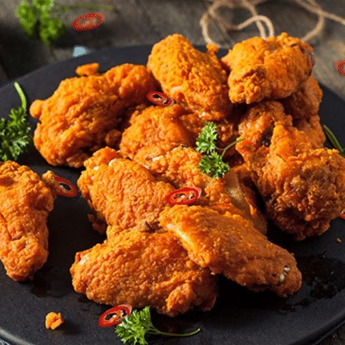 Super Crispy Hot and Spicy Chicken Wings (12 Stück)