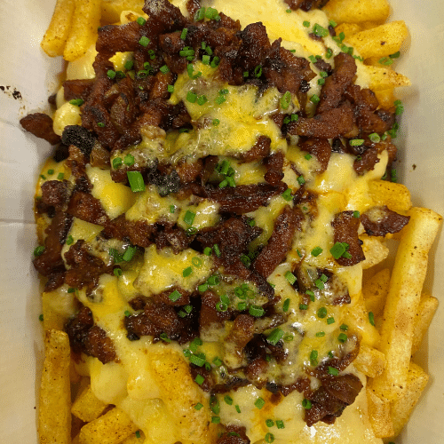 Loaded Fries Bacon Cheese