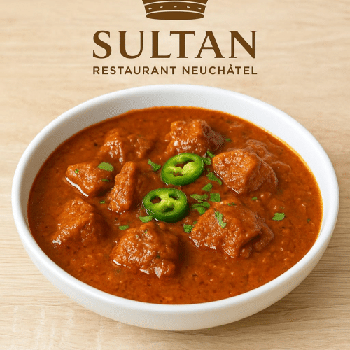 Agneau vindaloo (épicé)