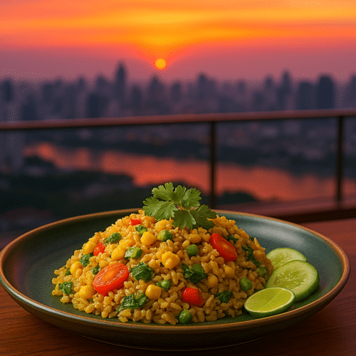 Kao Pad Geang Keaw wann (no spicey,not possible) new menu