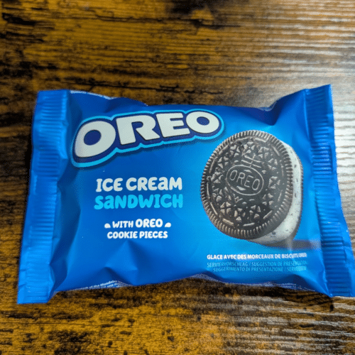 Oreo Ice Cream Sandwich
