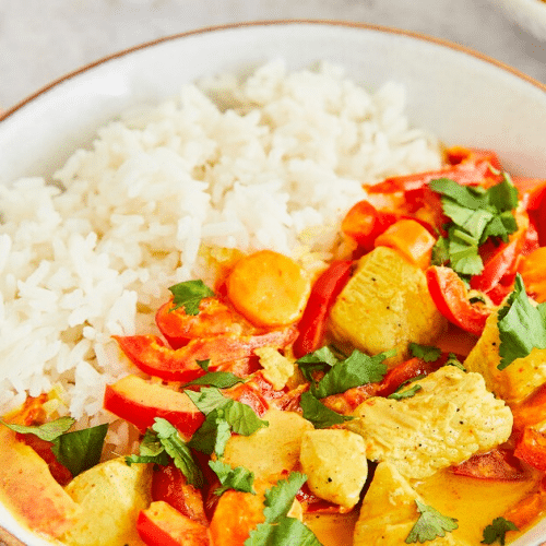 Thai Curry mit Poulet