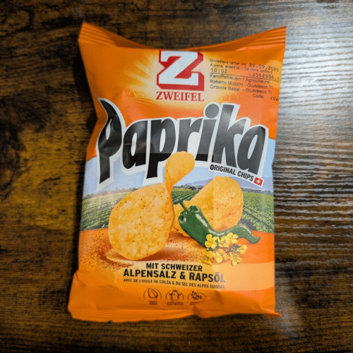 Zweifel Chips Original Paprika
