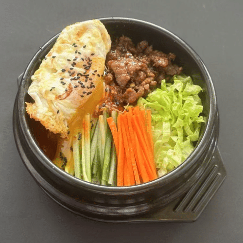 Bibimbap (riz de Korea) 韩式石锅拌饭