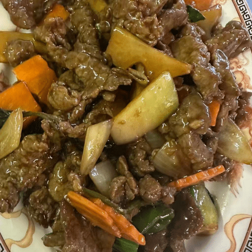 Boeuf sauté haricots noir 豆鼓牛肉
