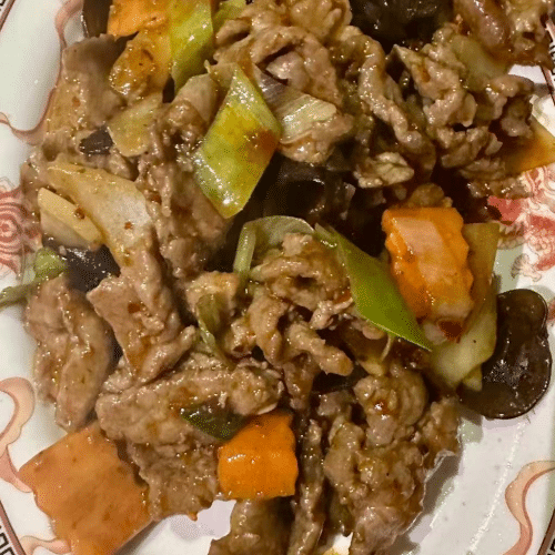 Boeuf sichuan (épicé) 四川牛肉