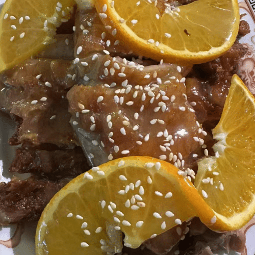 Canard à l'orange 橙花鸭