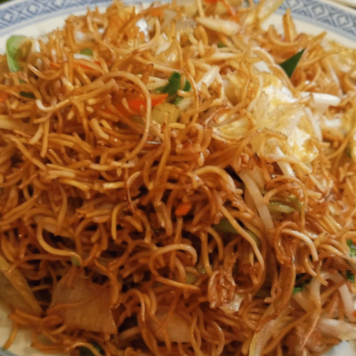 Nouilles sauté aux légumes 杂菜炒面
