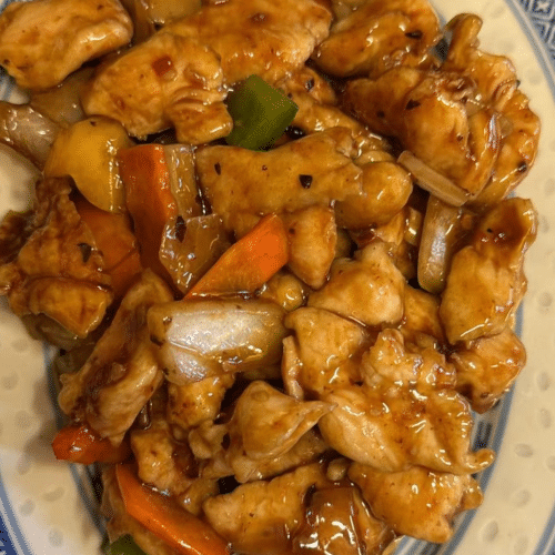 Poulet sauté haricots noir 豆鼓鸡