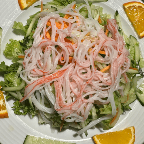 Salade de crabe 蟹沙拉