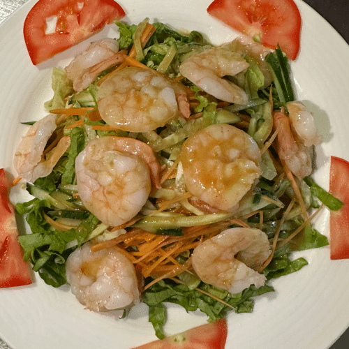 Salade de crevettes 虾沙拉