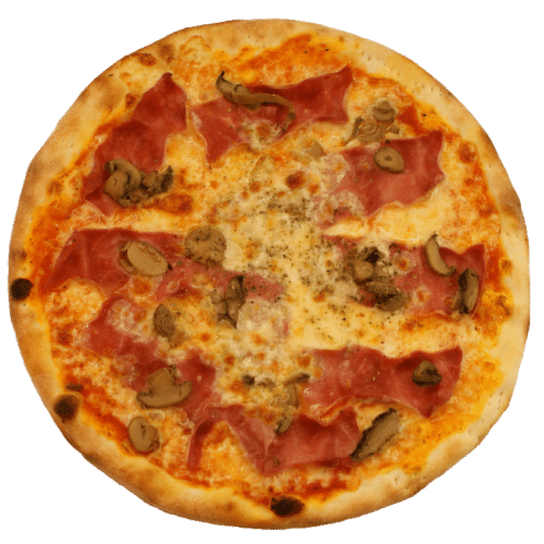 Pizza Prosciutto e Funghi