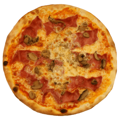 Pizza Prosciutto e Funghi