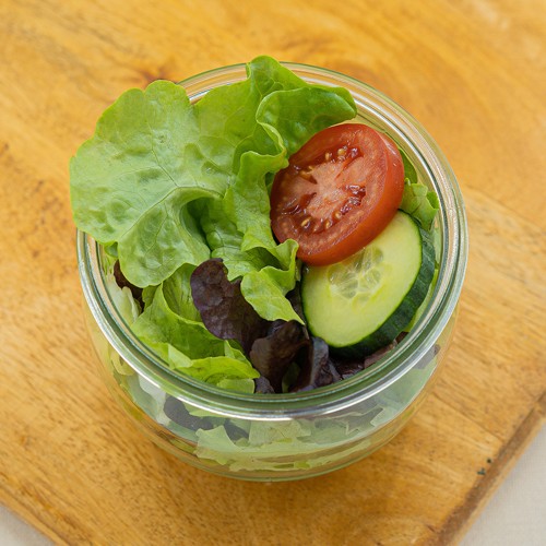 Grüner Saisonsalat