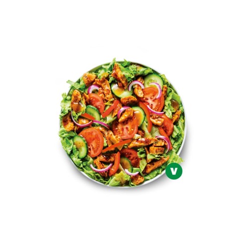 Plant Based Chicken Teriyaki Salat