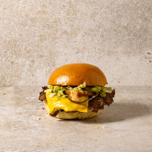 Smashed Guacamole Burger
